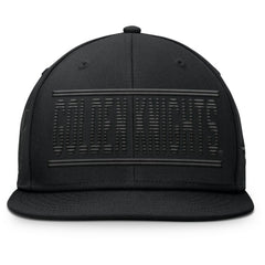 Vegas Golden Knights Fanatics Heritage Ice Time Wordmark Fitted Hat - Black - NHL