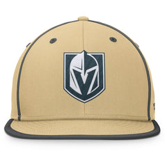 Vegas Golden Knights Fanatics Heritage Ice Time Fitted Hat - Gold - NHL