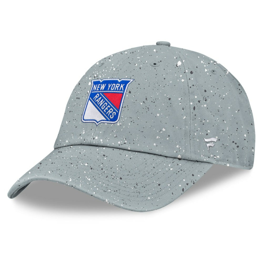 New York Rangers Fanatics Women's Heritage Snow Day Speckle Adjustable Hat - Gray - NHL