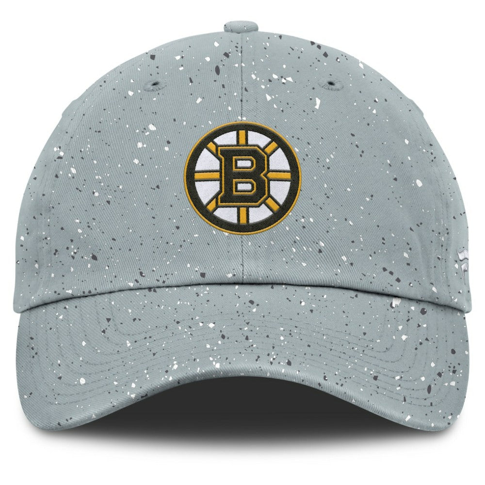 Boston Bruins Fanatics Women's Heritage Snow Day Speckle Adjustable Hat - Gray - NHL
