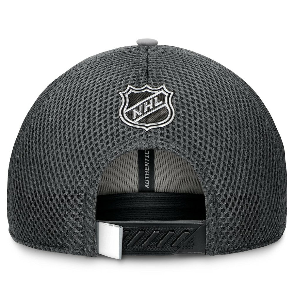Los Angeles Kings Fanatics Authentic Pro Home Ice Trucker Adjustable Hat - Gray - NHL