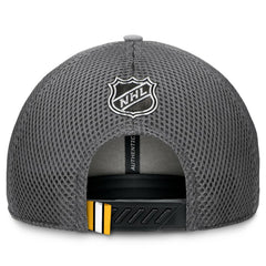 Boston Bruins Fanatics Authentic Pro Home Ice Trucker Adjustable Hat - Gray - NHL