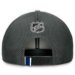 Toronto Maple Leafs Fanatics Authentic Pro Home Ice Trucker Adjustable Hat - Gray - NHL