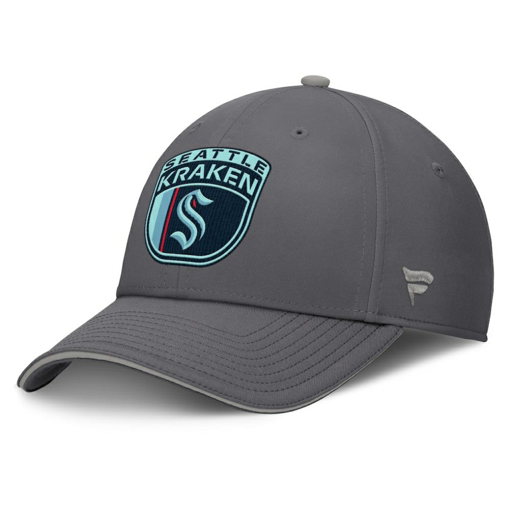 Seattle Kraken Fanatics Home Ice Flex Hat - Gray - NHL