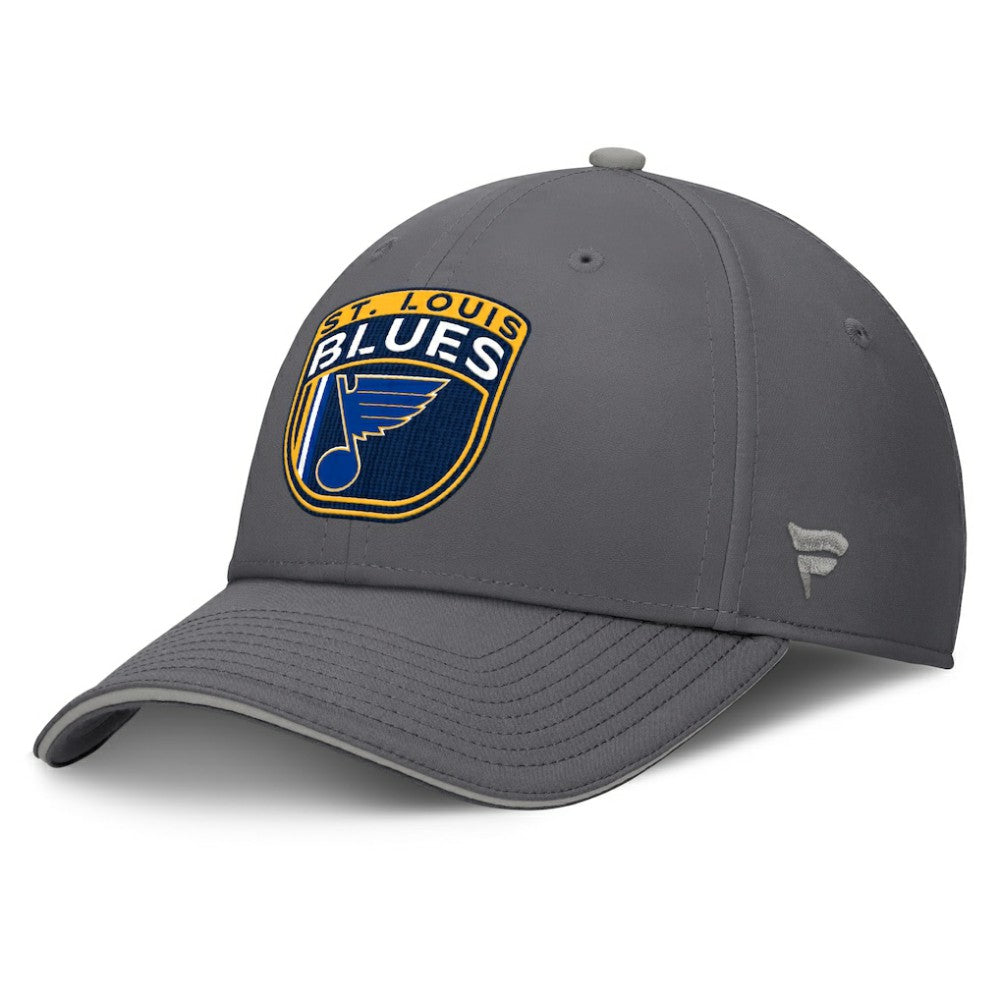 St. Louis Blues Fanatics Home Ice Flex Hat - Gray - NHL