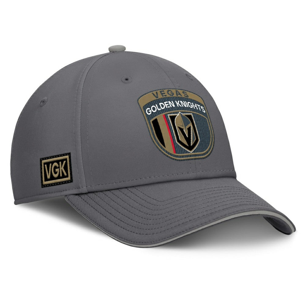 Vegas Golden Knights Fanatics Home Ice Flex Hat - Gray - NHL