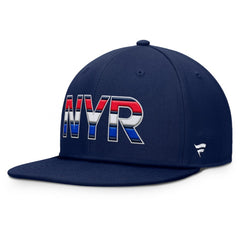 New York Rangers Fanatics Authentic Pro Alternate Jersey Snapback Hat - Navy - NHL