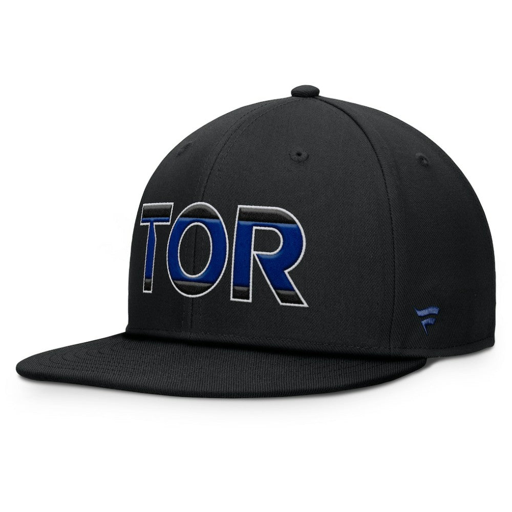 Toronto Maple Leafs Fanatics Authentic Pro Alternate Jersey Snapback Hat - Black - NHL
