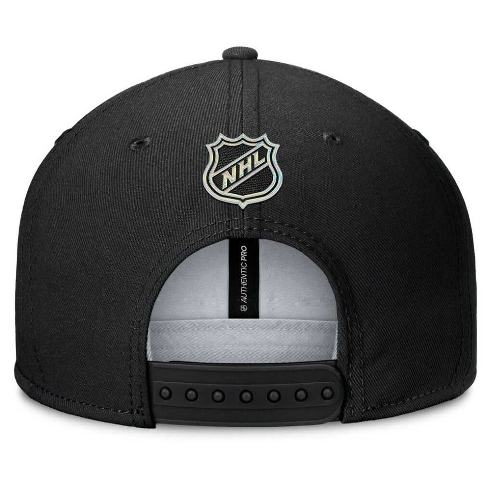 Toronto Maple Leafs Fanatics Authentic Pro Alternate Jersey Snapback Hat - Black - NHL
