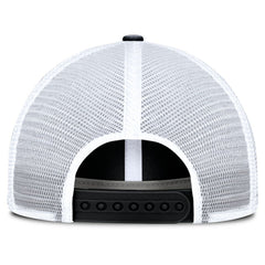 Nashville Predators Fanatics Averie Trucker Adjustable Hat - Black/White - NHL