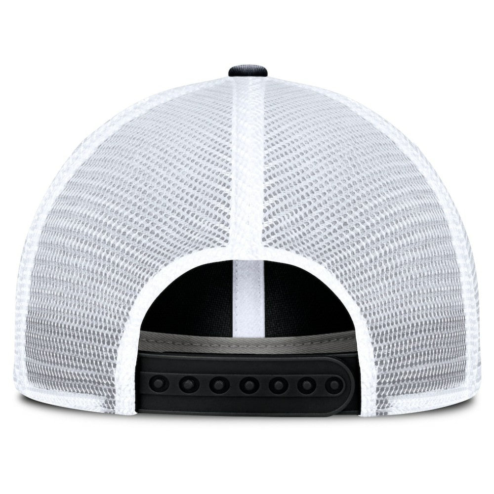 Philadelphia Flyers Fanatics Averie Trucker Adjustable Hat - Black/Gray - NHL