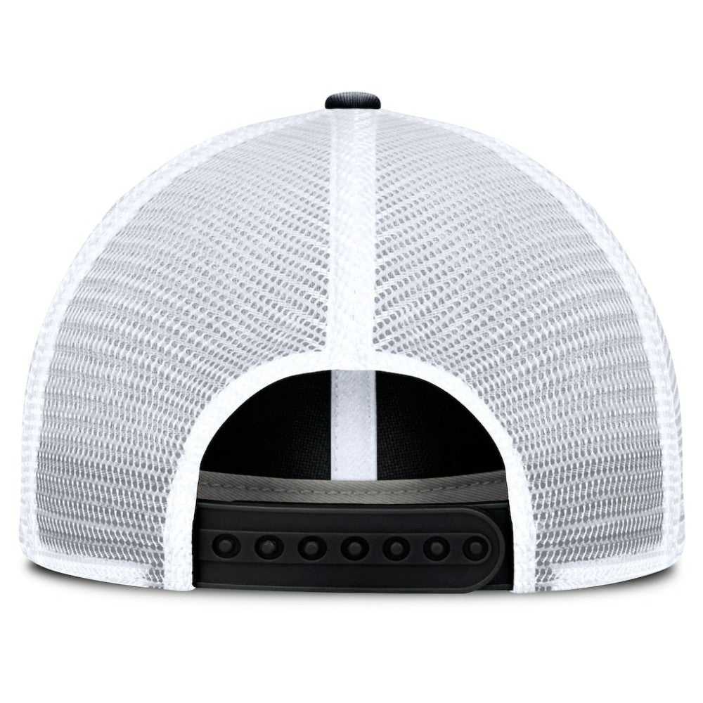 St. Louis Blues Fanatics Averie Trucker Adjustable Hat - Black/White - NHL
