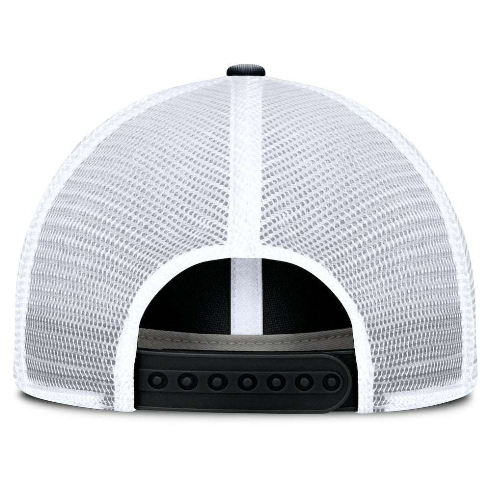 Vegas Golden Knights Fanatics Averie Trucker Adjustable Hat - Black/White - NHL