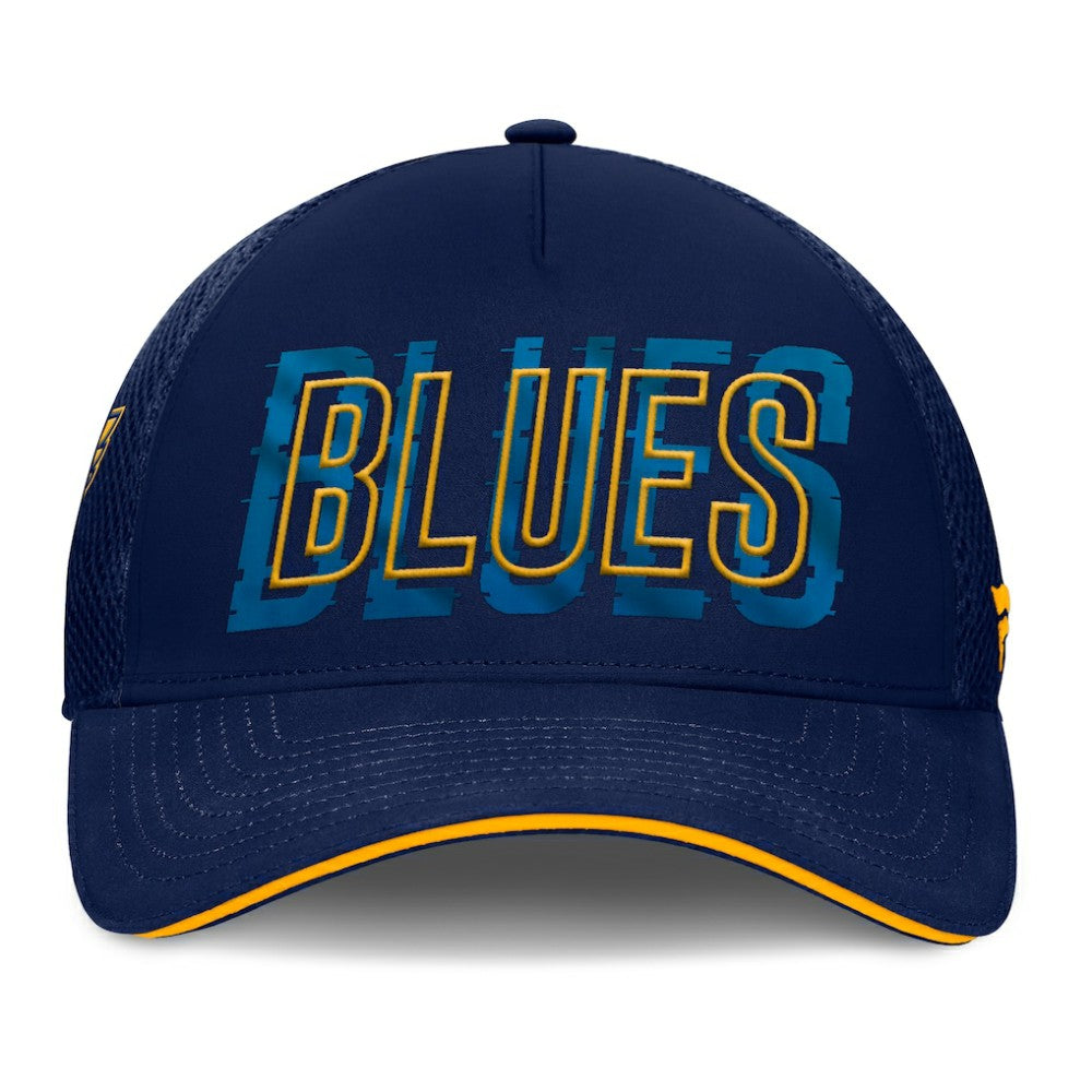 St. Louis Blues Fanatics Fundamental Flex Hat - Navy - NHL