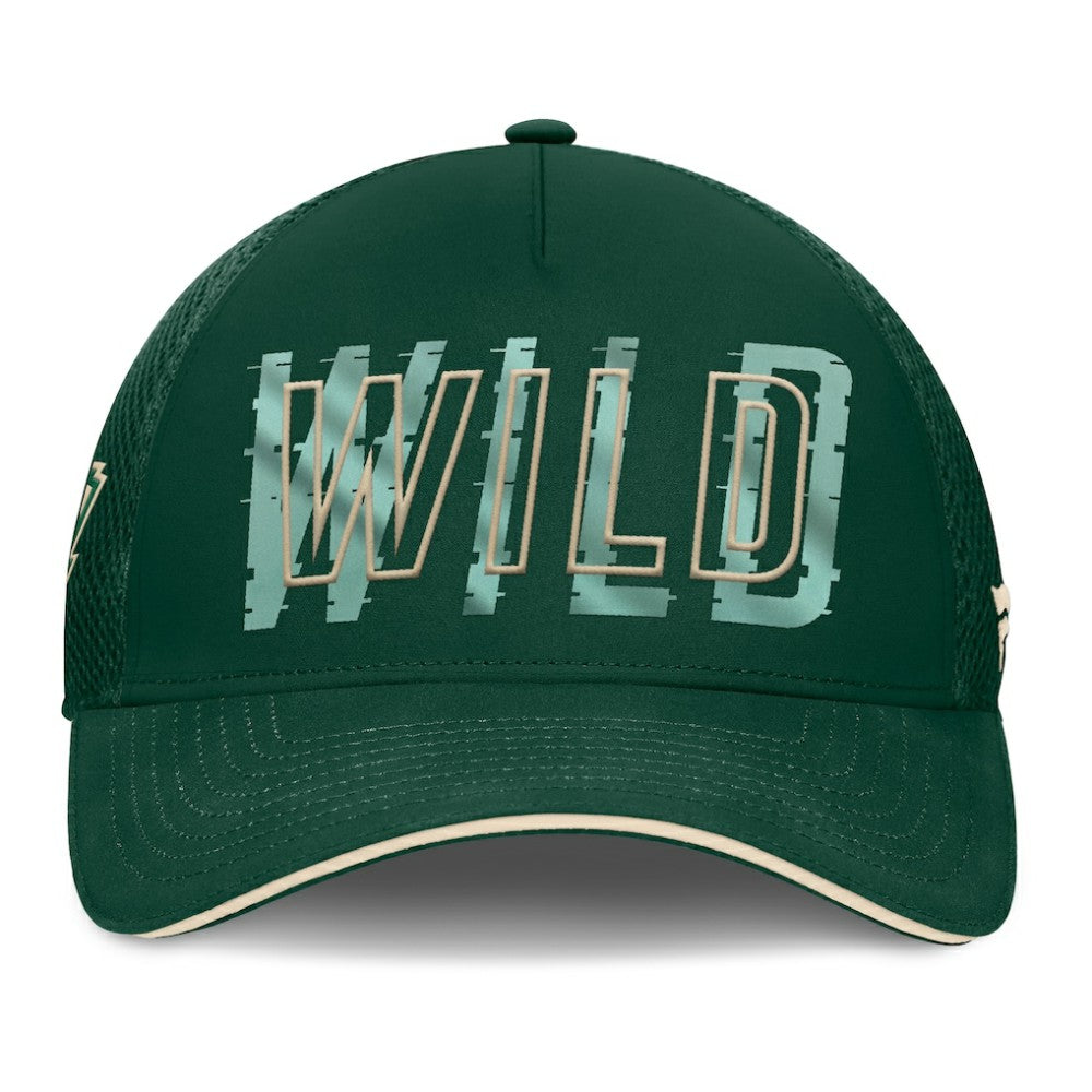 Minnesota Wild Fanatics Fundamental Flex Hat - Green - NHL