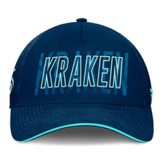 Seattle Kraken Fanatics Fundamental Flex Hat - Deep Sea Blue - NHL