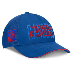 New York Rangers Fanatics Fundamental Flex Hat - Blue - NHL