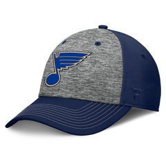 St. Louis Blues Fanatics Fundamental Top Shelf 2-Tone Flex Hat - Gray/Navy - NHL