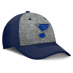 St. Louis Blues Fanatics Fundamental Top Shelf 2-Tone Flex Hat - Gray/Navy - NHL