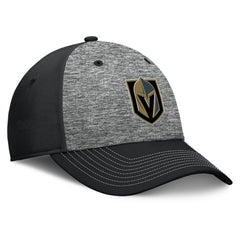Vegas Golden Knights Fanatics Fundamental Top Shelf 2-Tone Flex Hat - Gray/Black - NHL
