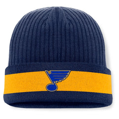 St. Louis Blues Fanatics Blueliner Cuffed Knit Hat - Blue - NHL