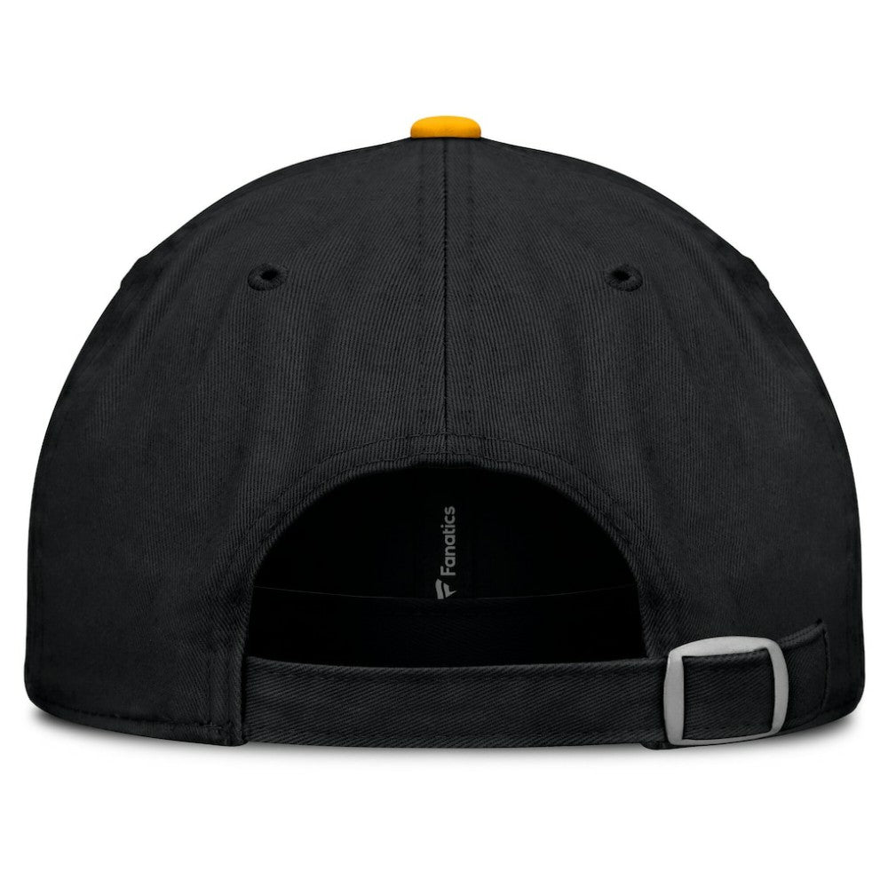 Pittsburgh Penguins Fanatics Heritage Home Ice Two-Tone Adjustable Hat - Black/Gold - NHL
