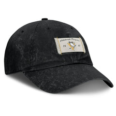 Pittsburgh Penguins Fanatics Women's Heritage Away Game Adjustable Hat - Black - NHL