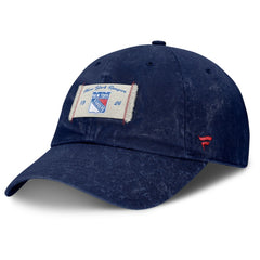 New York Rangers Fanatics Women's Heritage Away Game Adjustable Hat - Blue - NHL