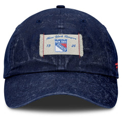 New York Rangers Fanatics Women's Heritage Away Game Adjustable Hat - Blue - NHL