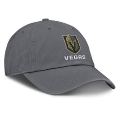 Vegas Golden Knights Fanatics Washed Adjustable Hat - Charcoal - NHL