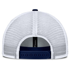 New York Rangers Fanatics Fundamental One-Time Trucker Adjustable Hat - Blue - NHL