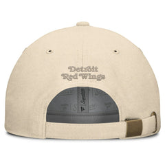 Detroit Red Wings Fanatics Front Office Canvas Adjustable Hat - Tan - NHL
