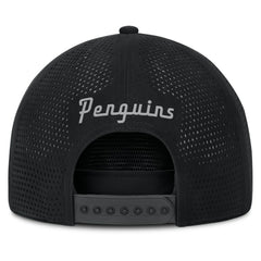 Pittsburgh Penguins Fanatics Front Office Performance A-Frame Adjustable Hat - Black - NHL