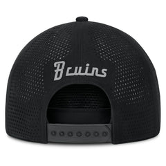 Boston Bruins Fanatics Front Office Performance A-Frame Adjustable Hat - Black - NHL