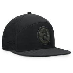Boston Bruins Fanatics Front Office Adjustable Hat - Black - NHL