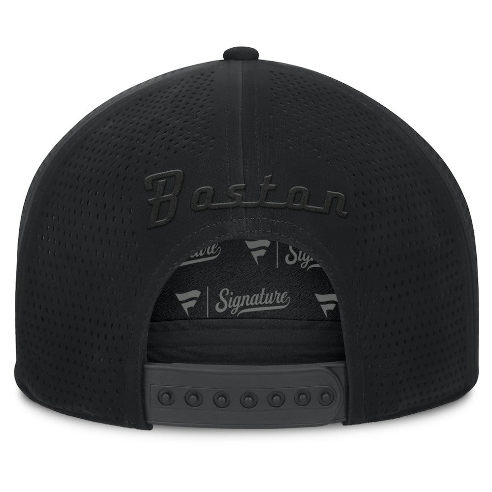 Boston Bruins Fanatics Front Office Adjustable Hat - Black - NHL