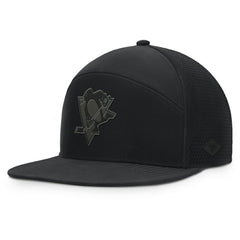 Pittsburgh Penguins Fanatics Front Office Adjustable Hat - Black - NHL