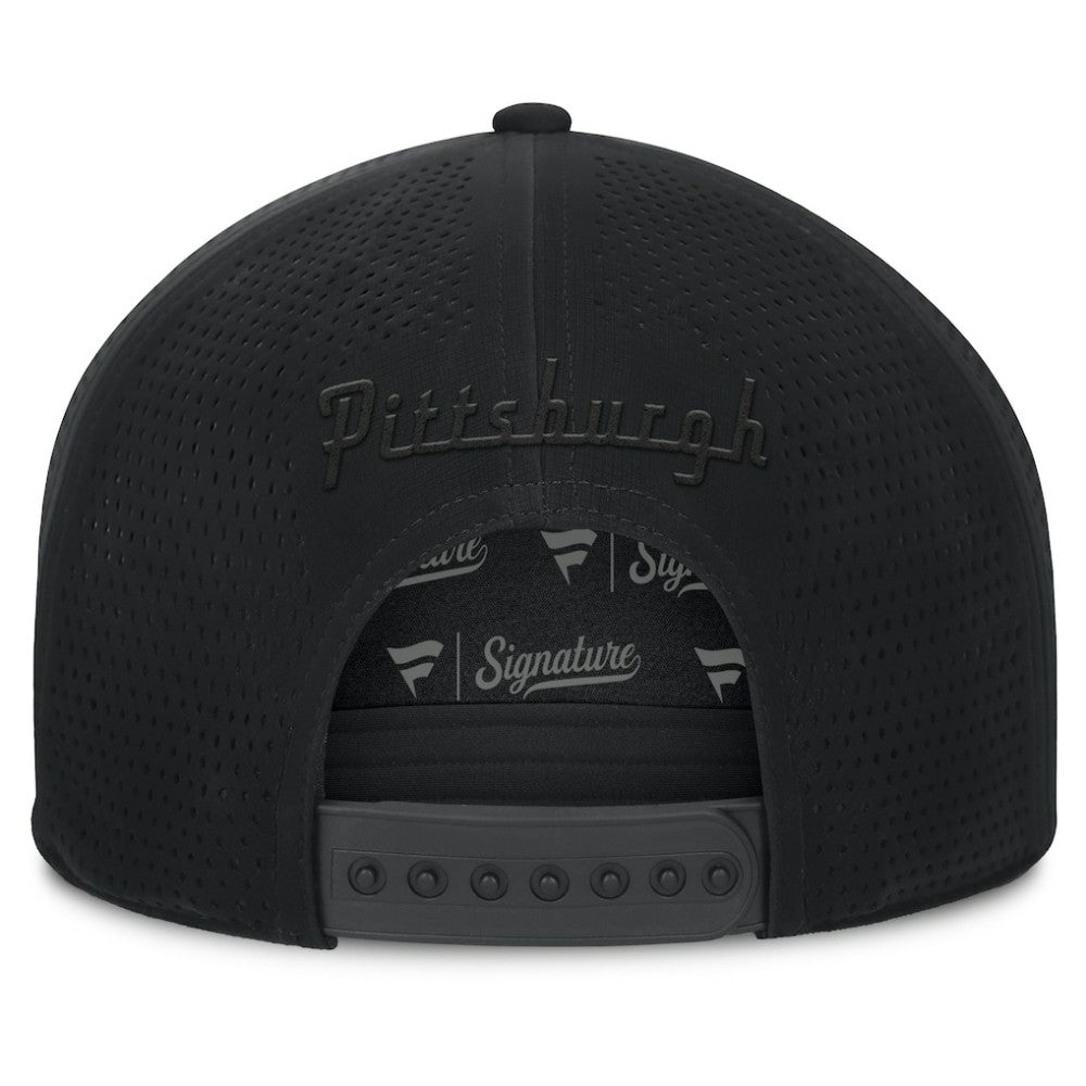 Pittsburgh Penguins Fanatics Front Office Adjustable Hat - Black - NHL