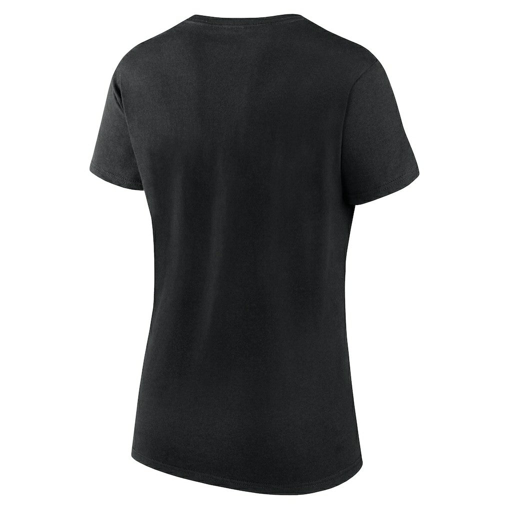 Jacksonville Jaguars Logo Athletic Women's Lean T-Shirt Black | NFL