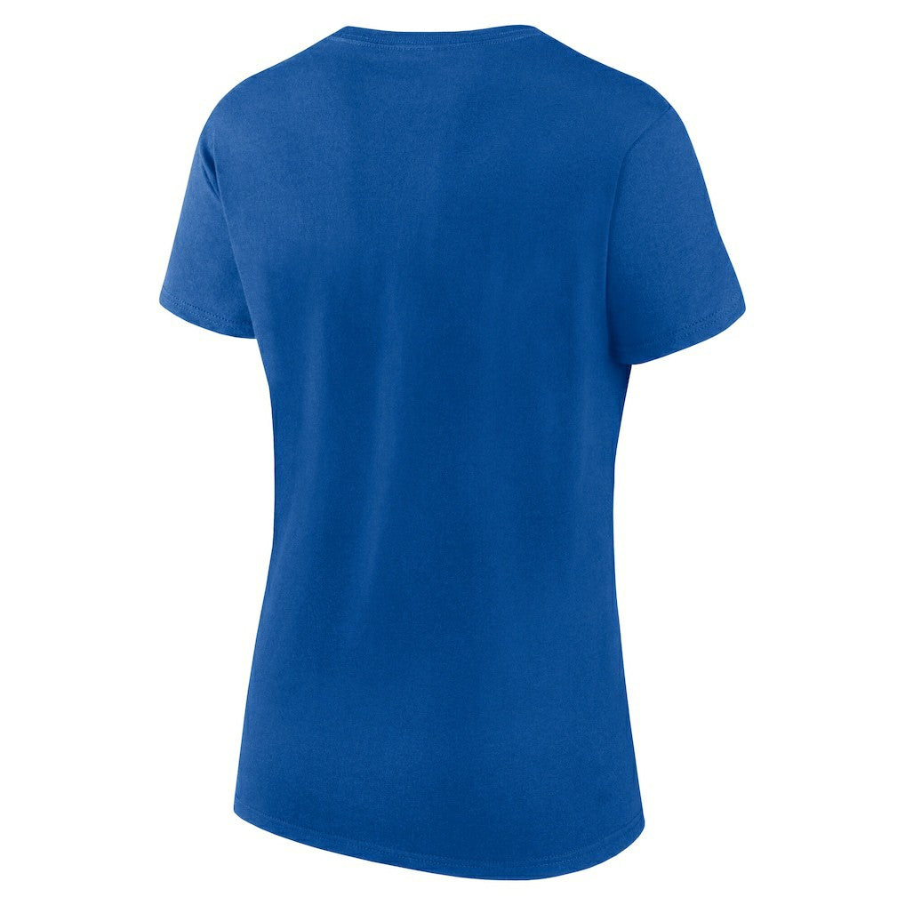 New York Giants Logo Athletic Women's Lean T-Shirt Royal | NFL