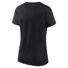 Pittsburgh Steelers Logo Athletic Women's Lean T-Shirt Black | NFL