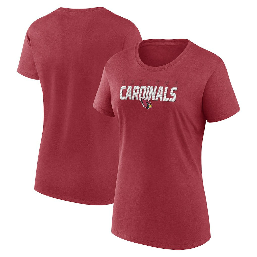 Arizona Cardinals Logo Athletic Women's Lean T-Shirt Cardinal | NFL