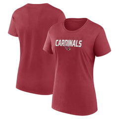 Arizona Cardinals Logo Athletic Women's Lean T-Shirt Cardinal | NFL