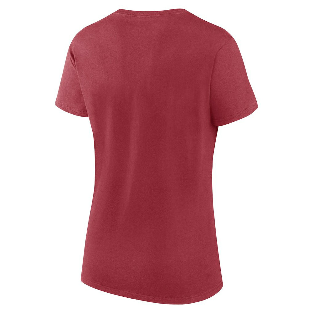 Arizona Cardinals Logo Athletic Women's Lean T-Shirt Cardinal | NFL