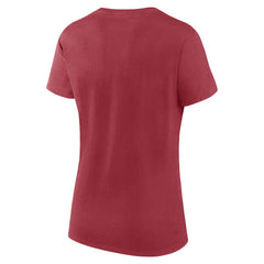 Arizona Cardinals Logo Athletic Women's Lean T-Shirt Cardinal | NFL