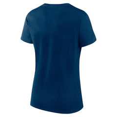 Chicago Bears Logo Athletic Women's Lean T-Shirt Navy | NFL