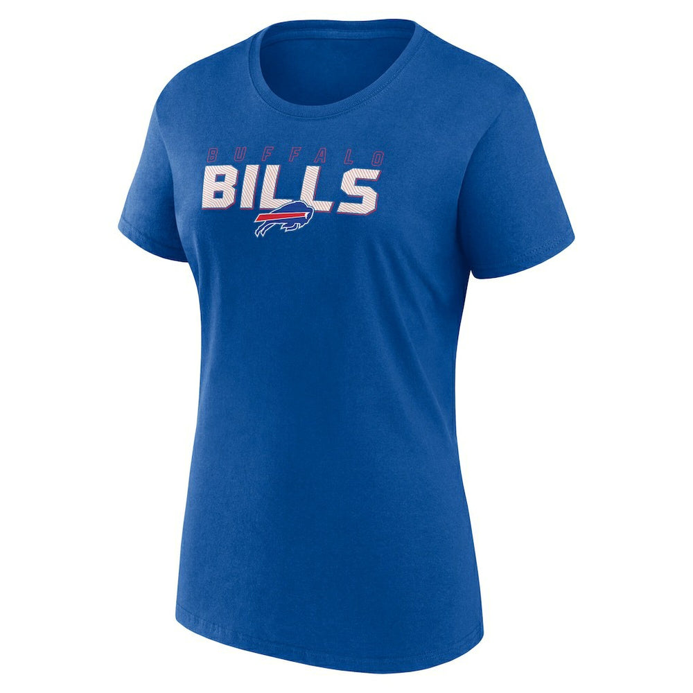 Buffalo Bills Logo Athletic Women's Lean T-Shirt Royal | NFL