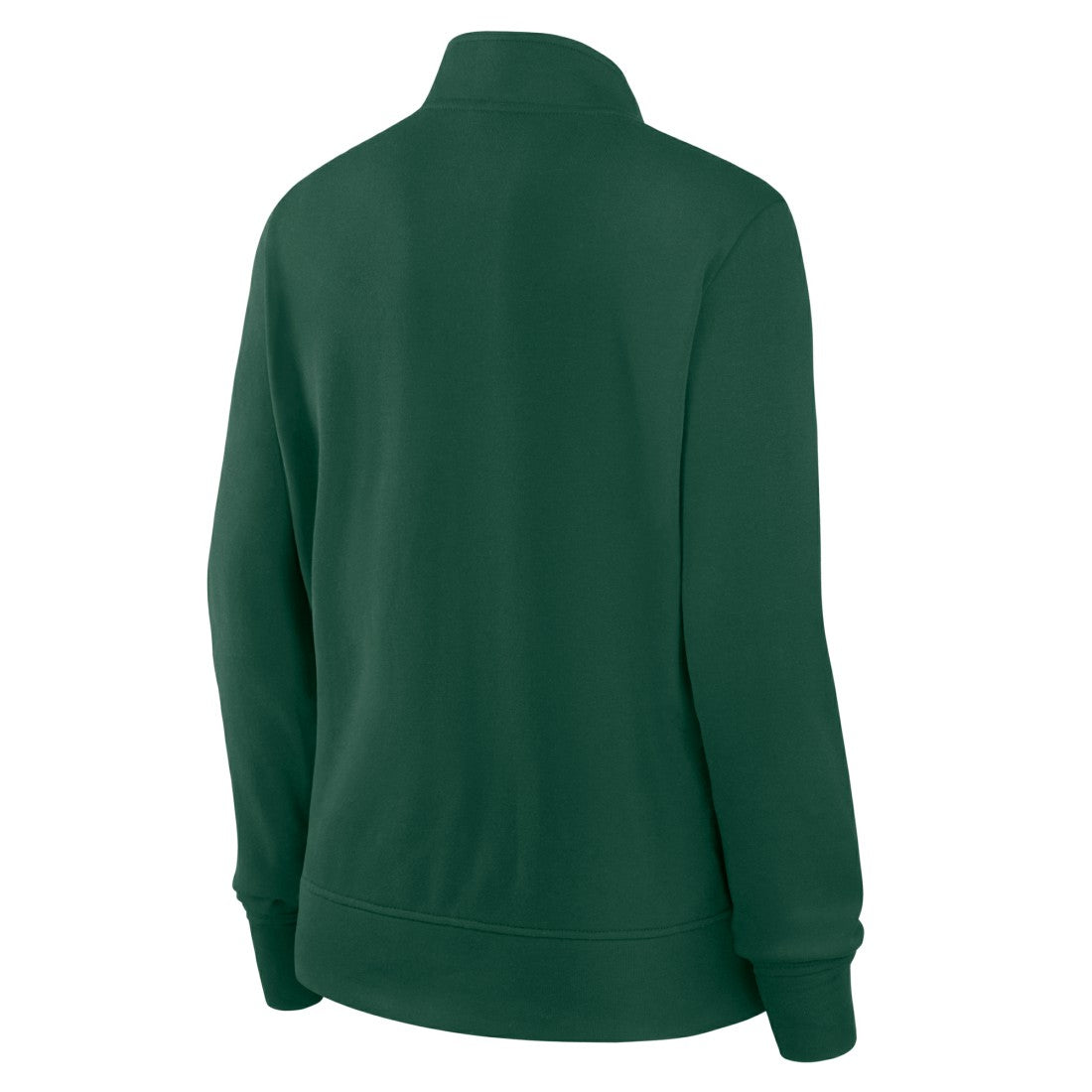 Green Bay Packers Logo Athletic Women's Velocity Quarter-Zip Jacket Green | NFL