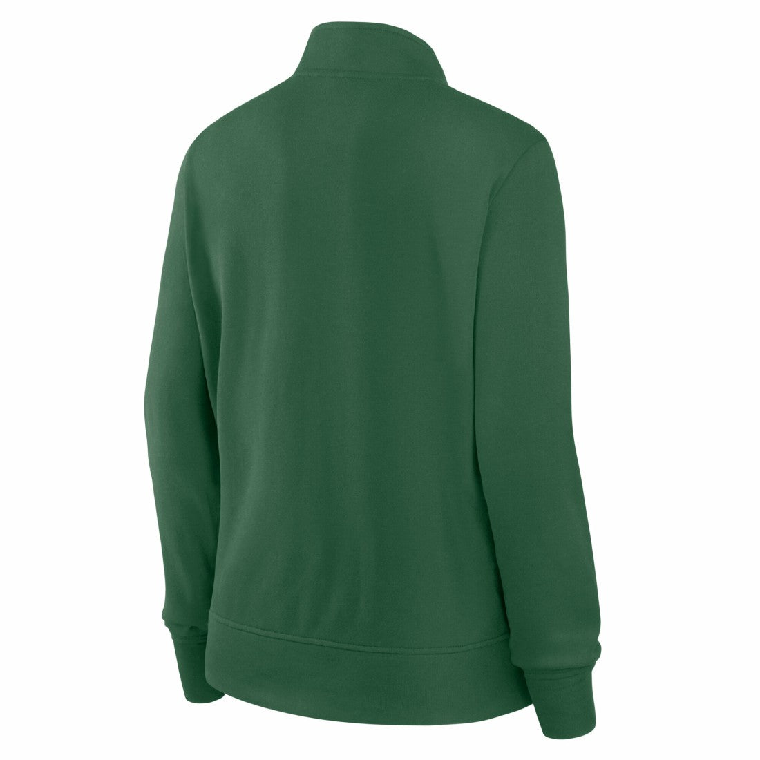 New York Jets Logo Athletic Women's Velocity Quarter-Zip Jacket Green | NFL