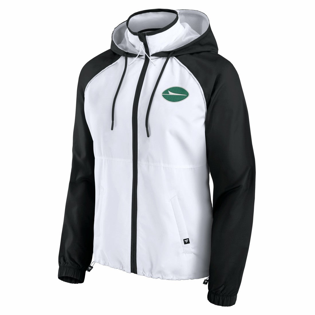 New York Jets Women's Full-Zip Anorak Hoodie Jacket White | Fanatics